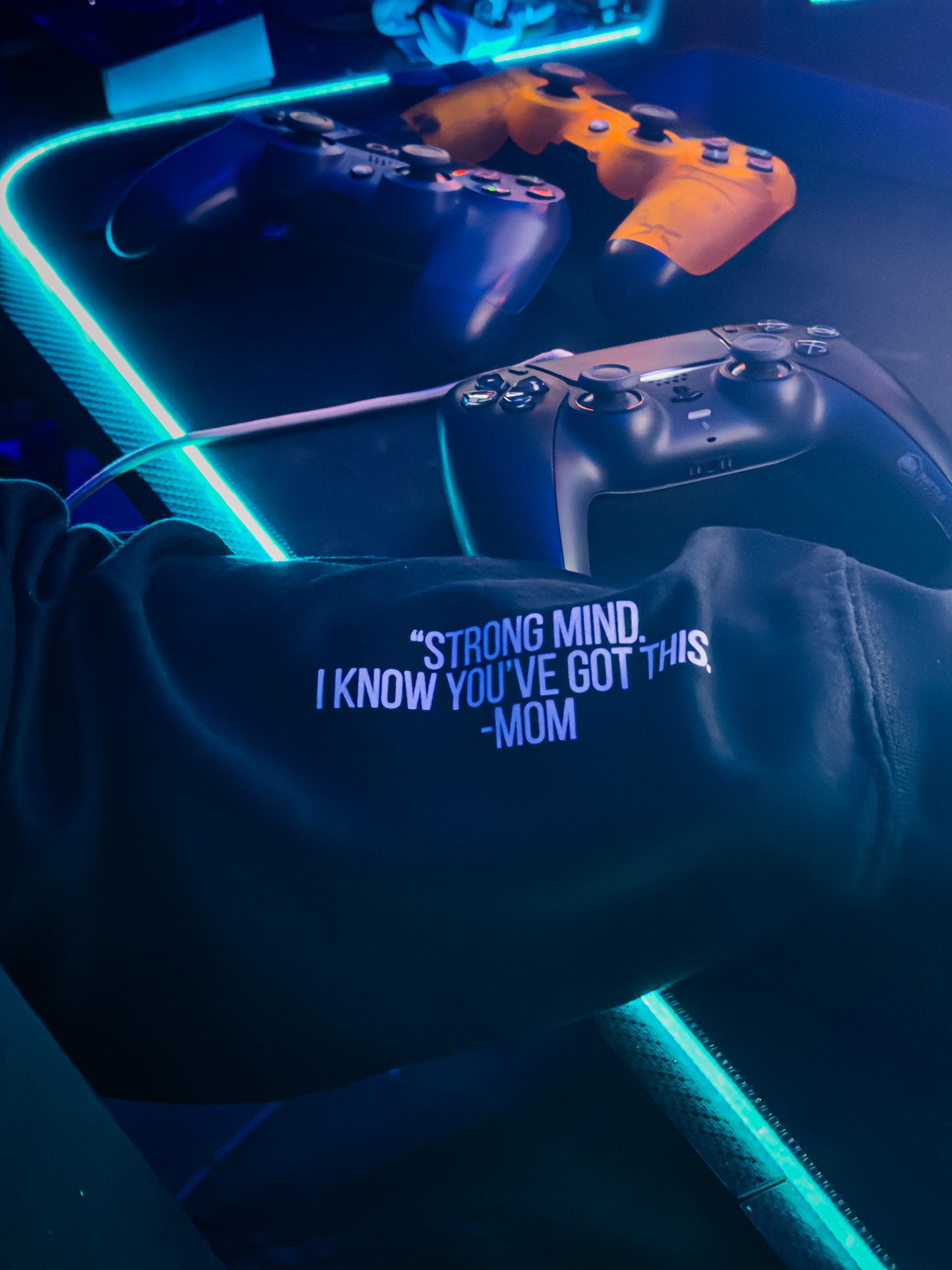 Wrist Checked Custom Quote Long Sleeve