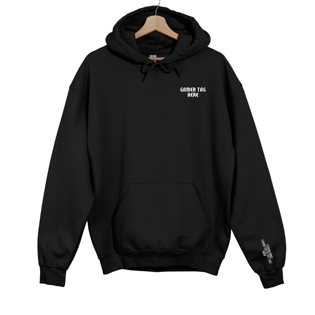 Wrist Checked Custom Quote Hoodie