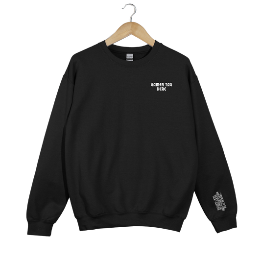 Wrist Checked Custom Quote Sweatshirt