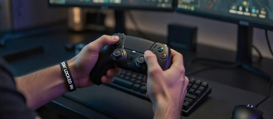 Stay Locked In Rubber Wrist Band (Pre-Order)