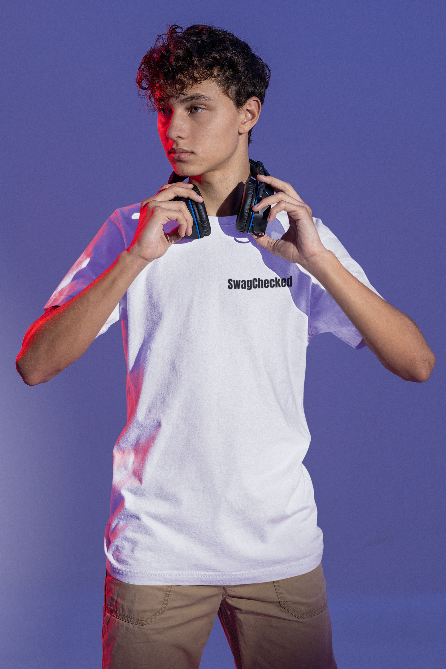 Stay Locked In T-Shirt with Back Design